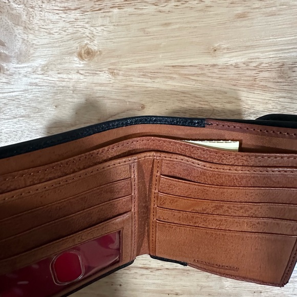 Dooney & Bourke Black Leather Compact Wallet - Picture 8 of 9